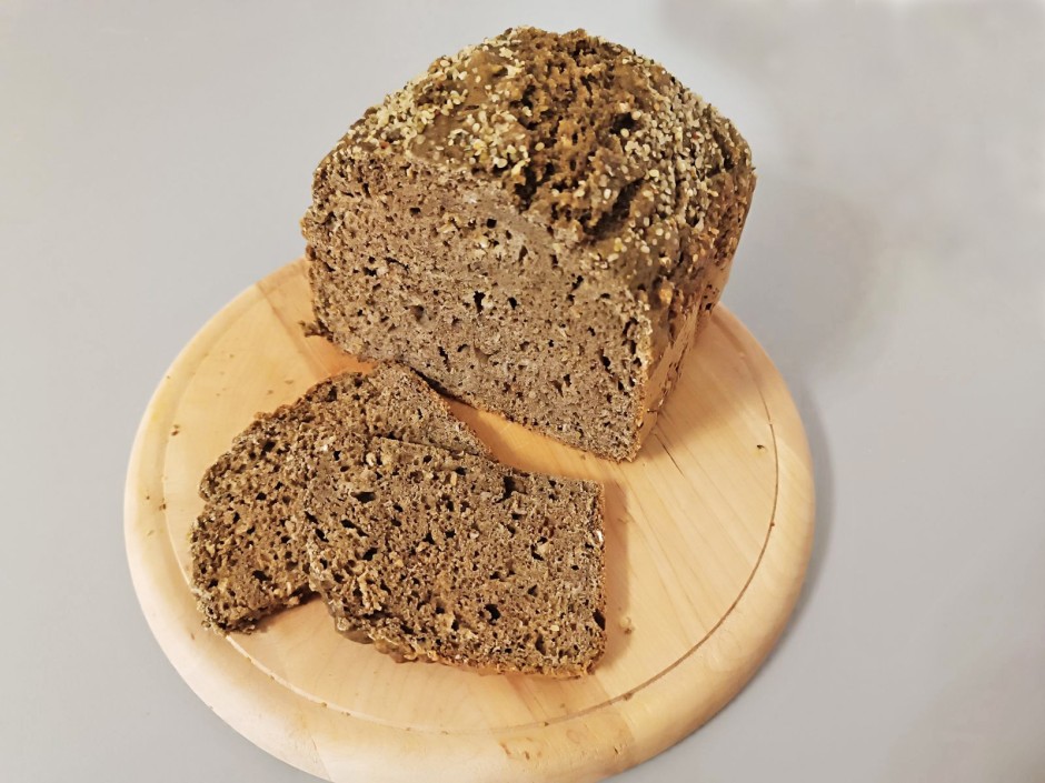 Histaminarmes Hanfbrot aus dem Brotbackautomaten