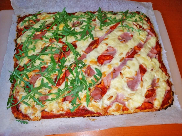 Pesto-Pizza
