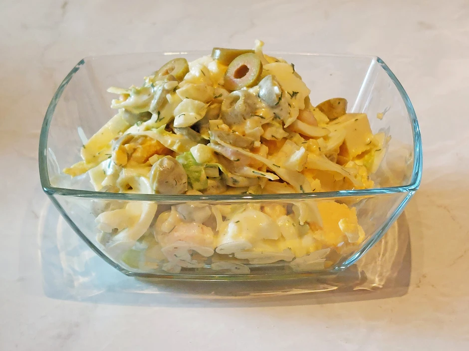 Eier-Olivensalat