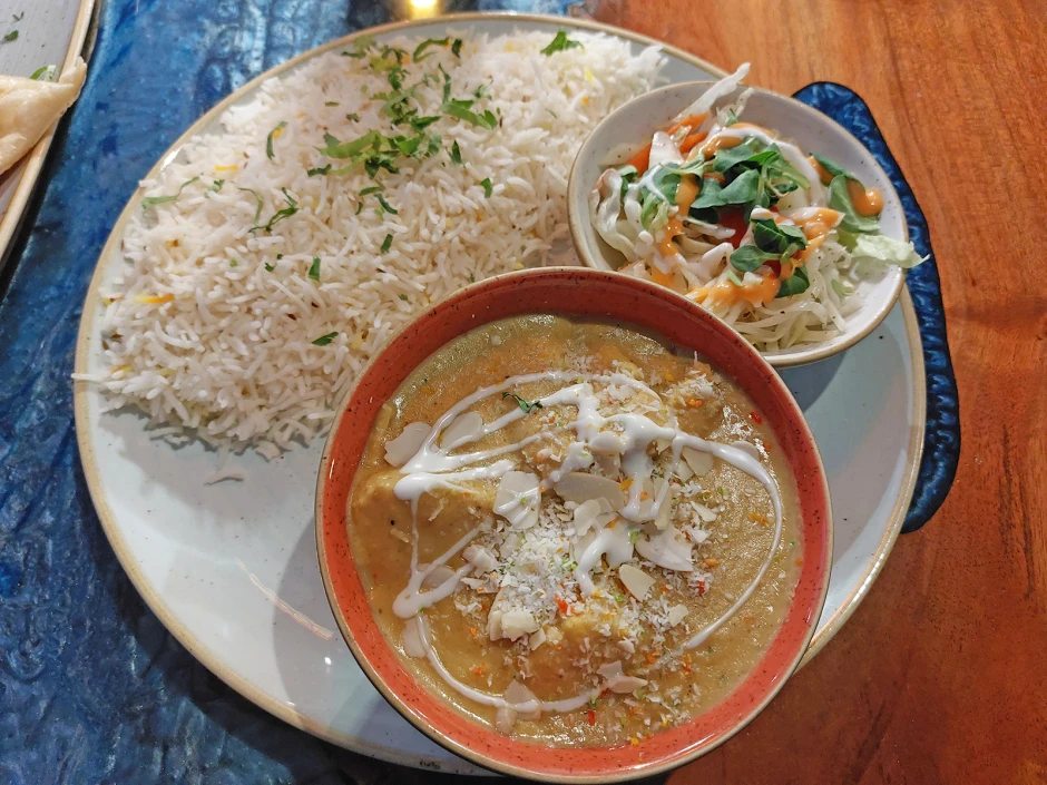 Indisches Korma mit Huhn