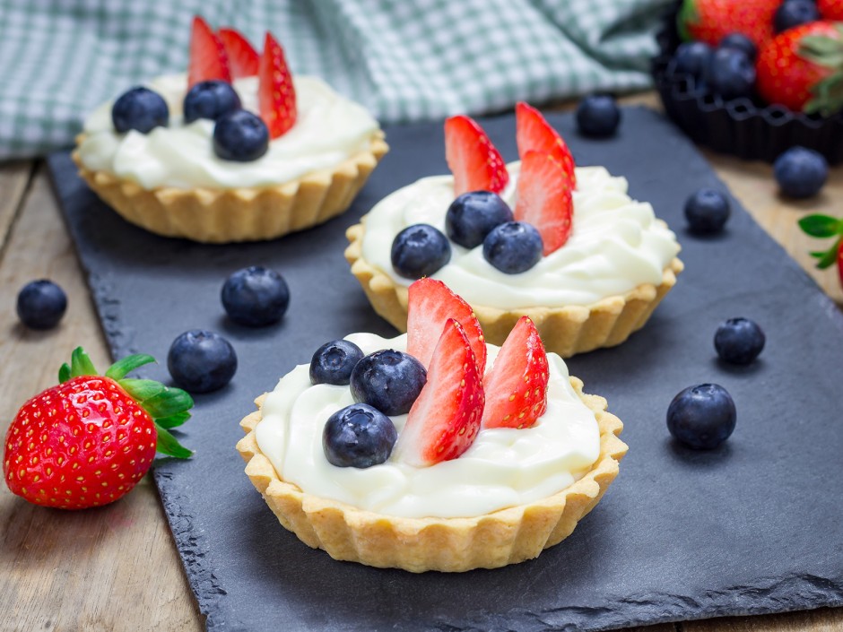 Frischkäse-Tarteletts