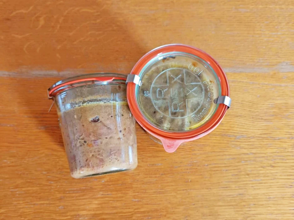 Wildgulasch im Glas