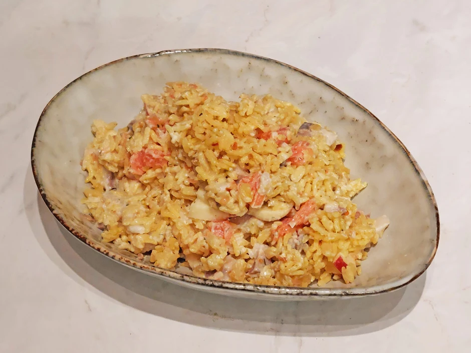 Matjes-Reissalat mit Orange
