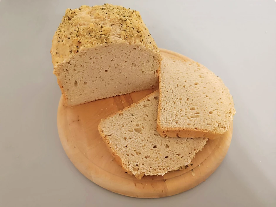 Weißbrot mit Hanfmilch