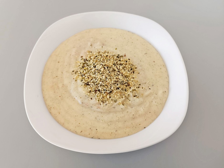 Pudding mit Hanfsamenmilch