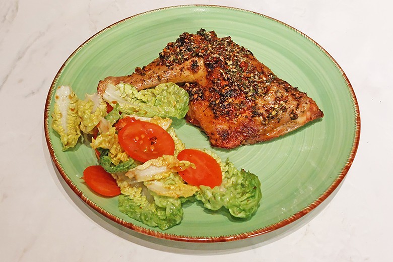 Argentinische Hühnerschenkel Chimichurri