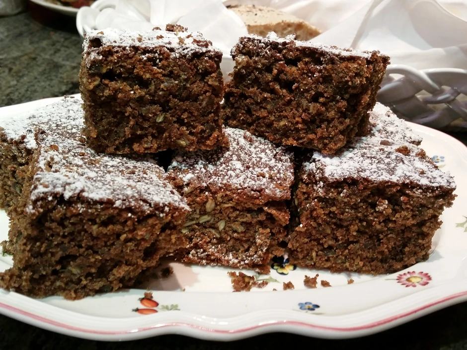 K&uuml;rbiskernkuchen