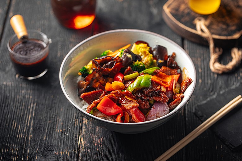 Lammfleisch nach Szechuan Art