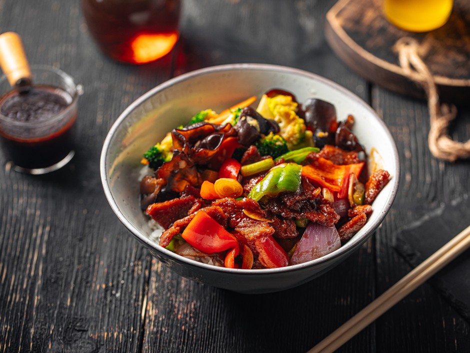 Lammfleisch nach Szechuan Art