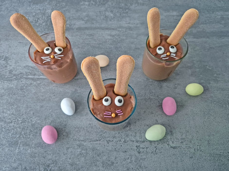 Osterhasen-Pudding