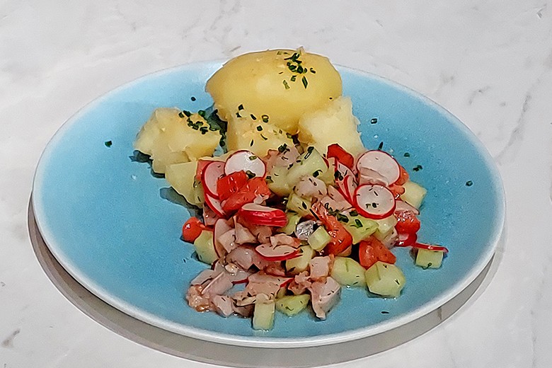 Gurken-Matjes-Salat