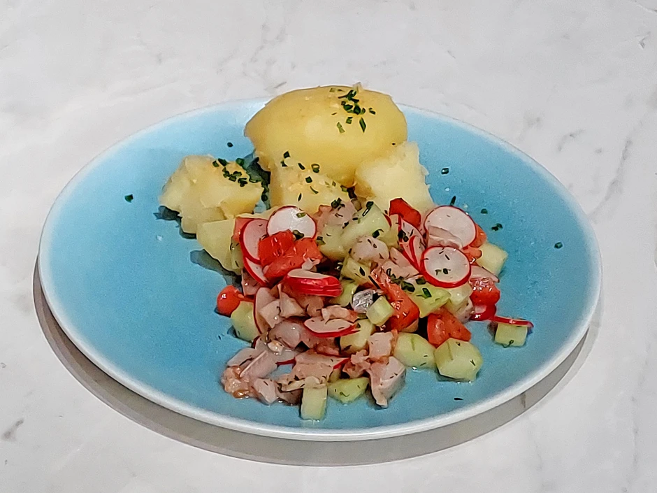 Gurken-Matjes-Salat