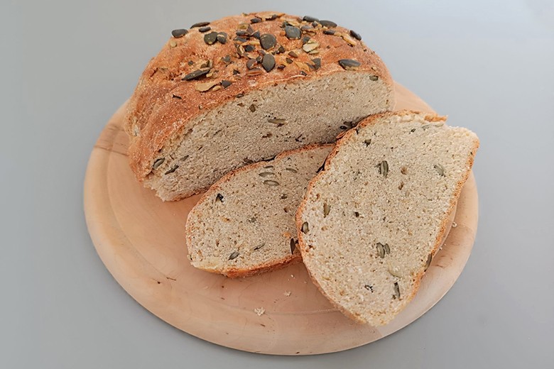 Brot mit Kokosmehl
