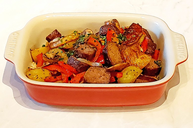 Bratkartoffeln mit Cevapcici