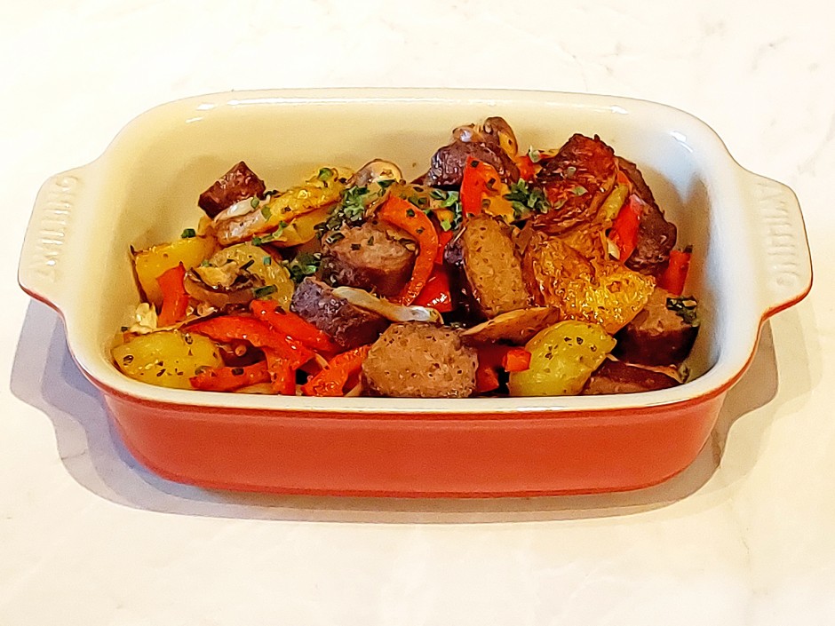 Bratkartoffeln mit Cevapcici