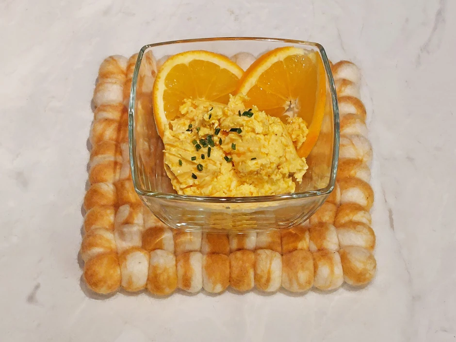 Orangenbutter mit Ingwer