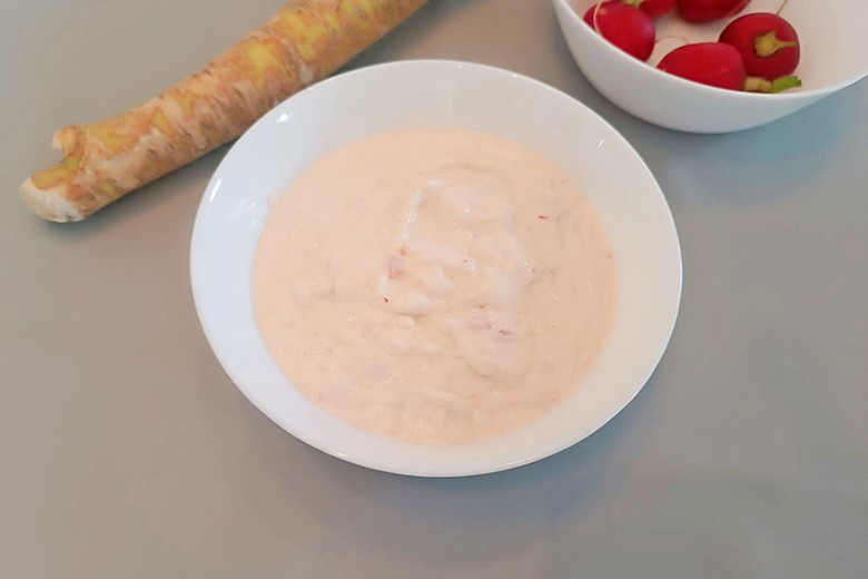 Kren-Radieschen-Dip