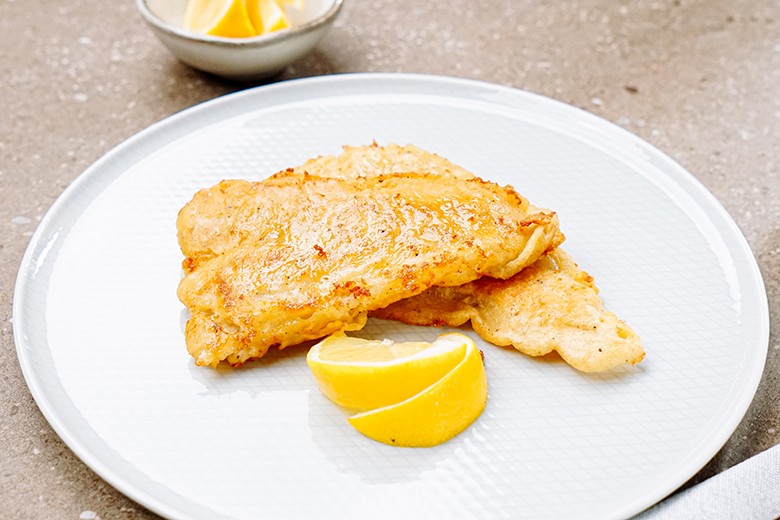 Fischfilets in Bierteig