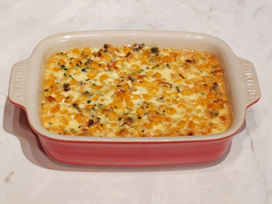 Silky Corn Pudding &ndash; Maispudding