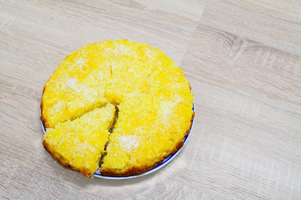 Ananaskuchen mit Dinkelmehl