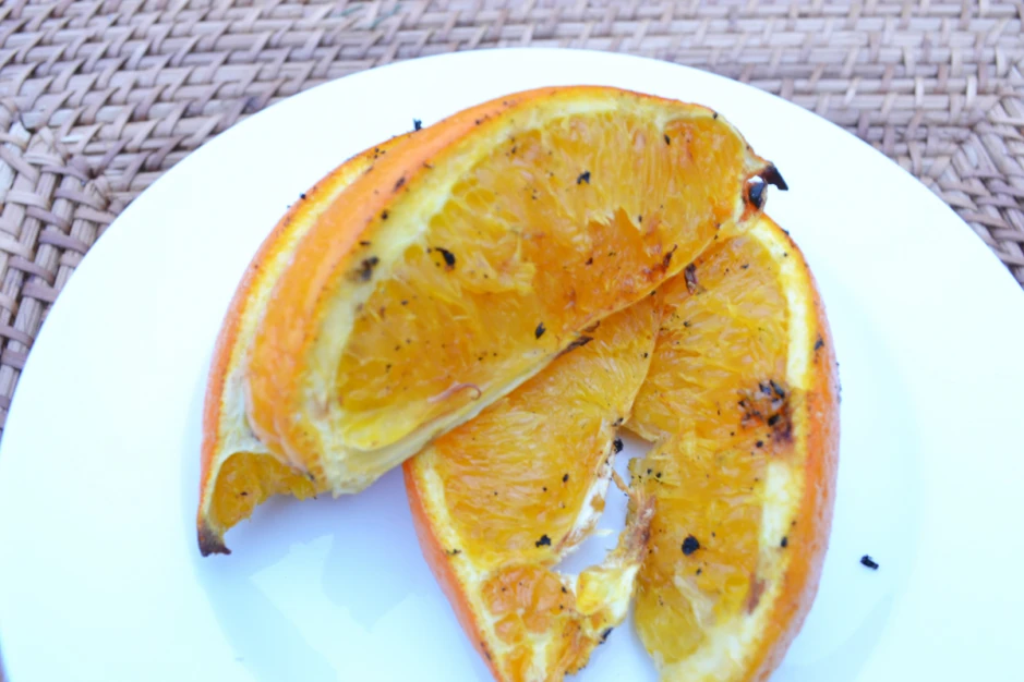 Gegrillte Orangen