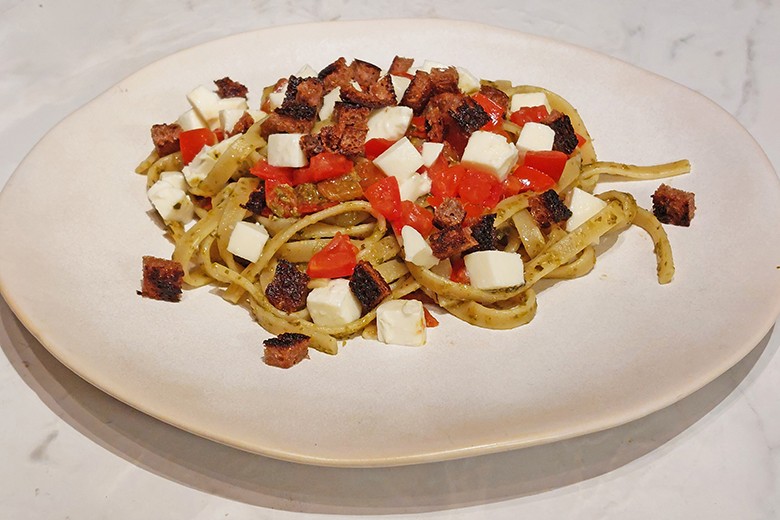Linguine mit Bärlauchcreme