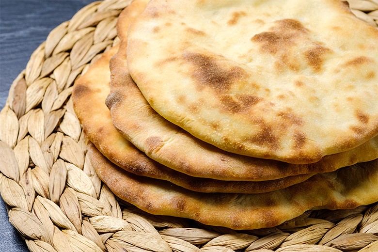 Naan-Brot