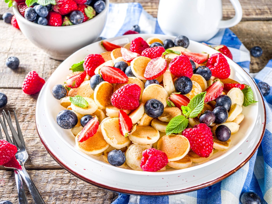 Mini-Pancake Müsli