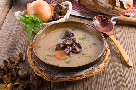 Steinpilzcremesuppe