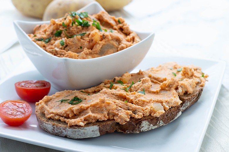 Alpkäse-Kartoffelaufstrich 