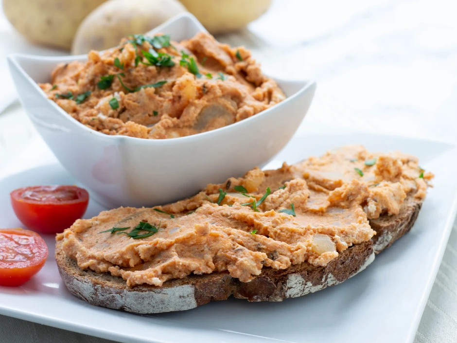 Alpkäse-Kartoffelaufstrich