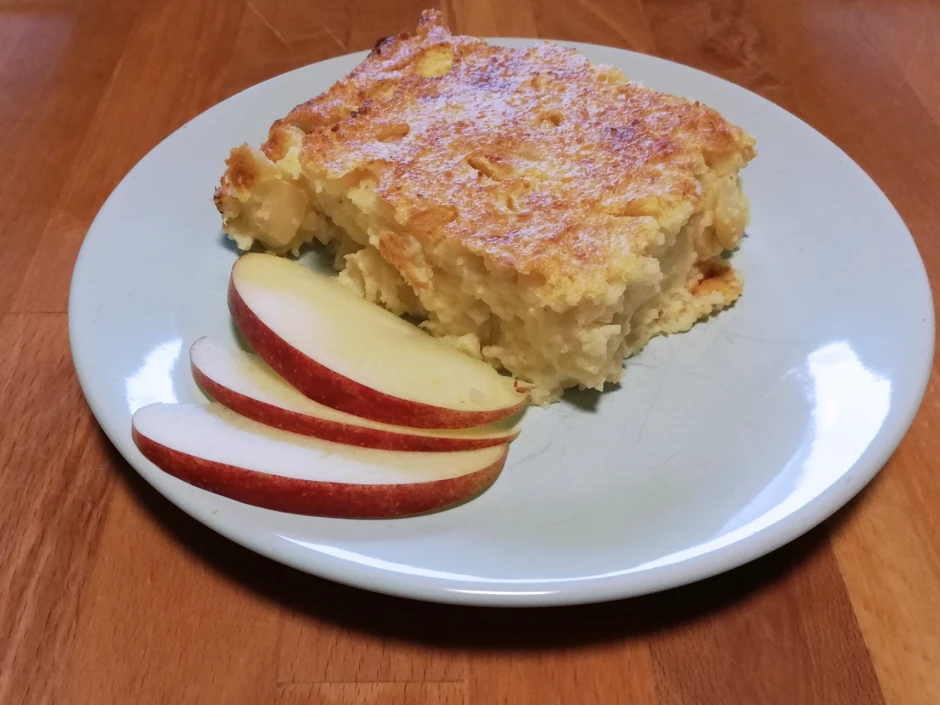 Griess Apfel Auflauf