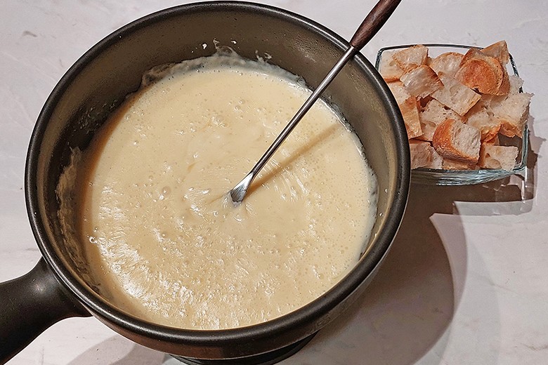 Irisches Whiskey-Fondue