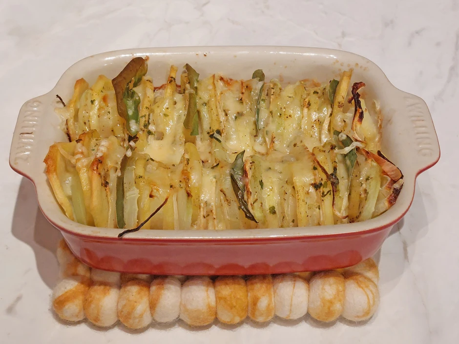 Kartoffel-Kohlrabi-Auflauf