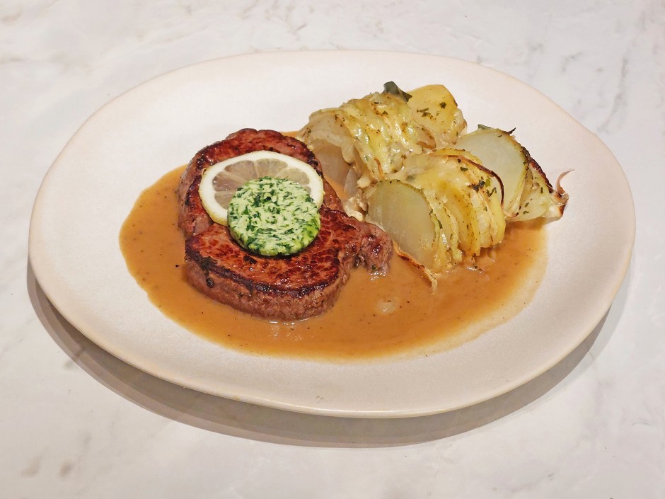 Rinderfilet in Zitronensoße