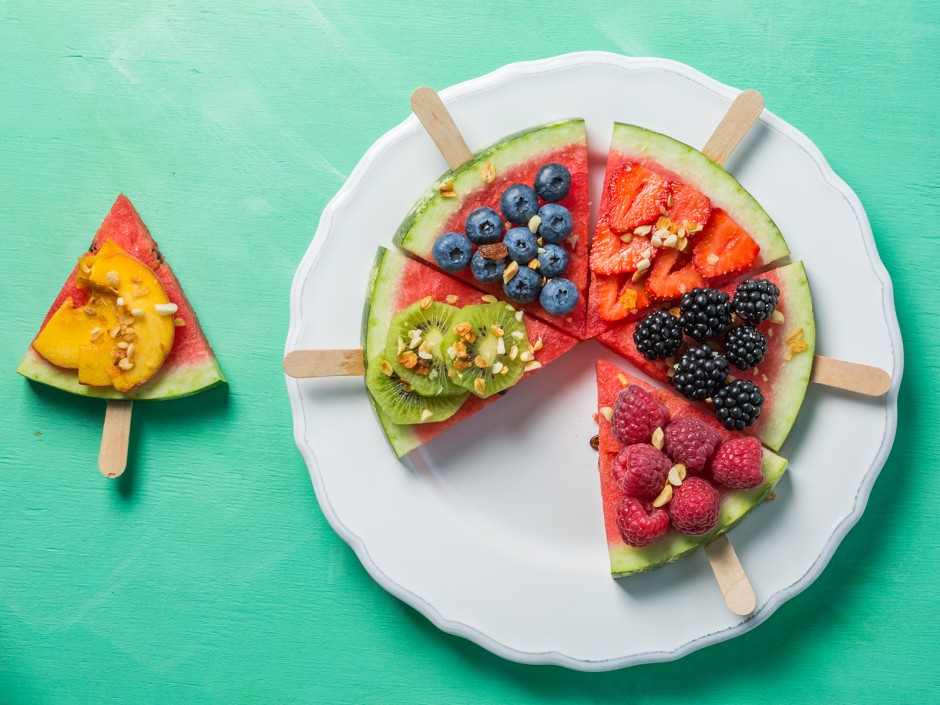 Obst-Pizza für Kinder