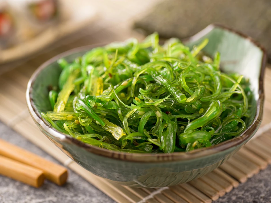 Wakame Algensalat mit Sesam