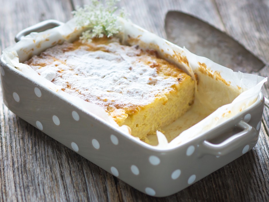 Topfen-Mandel-Auflauf Low-Carb