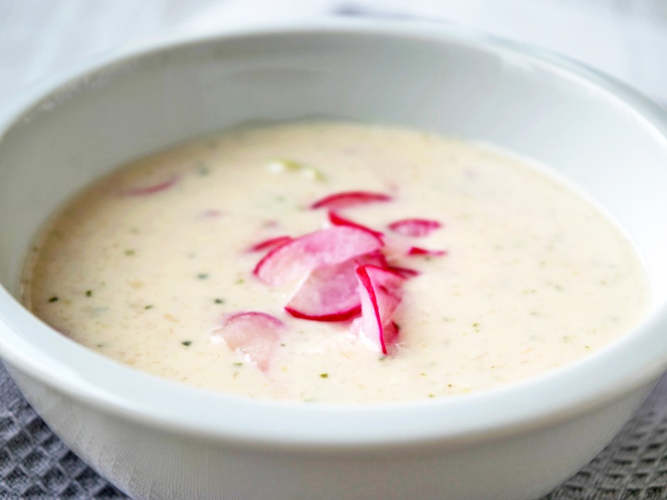 Radieschensuppe mit Kren