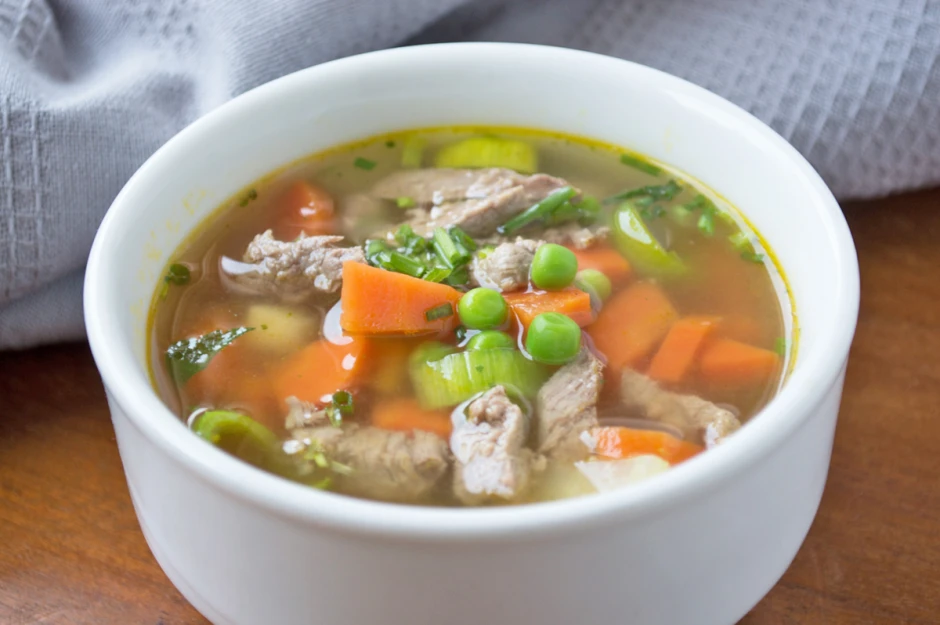 Kalbsknochensuppe