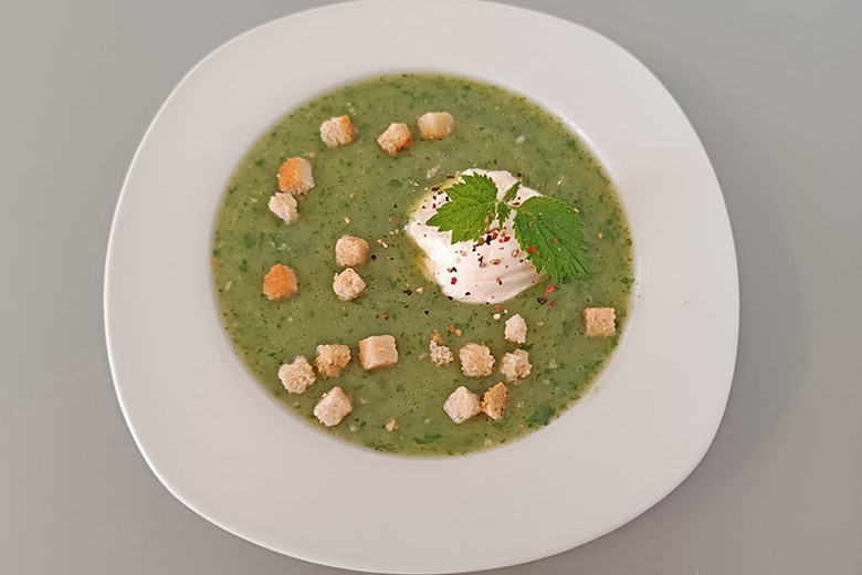Brennnesselsuppe