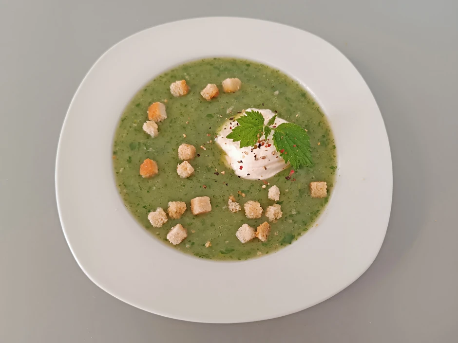 Brennnesselsuppe