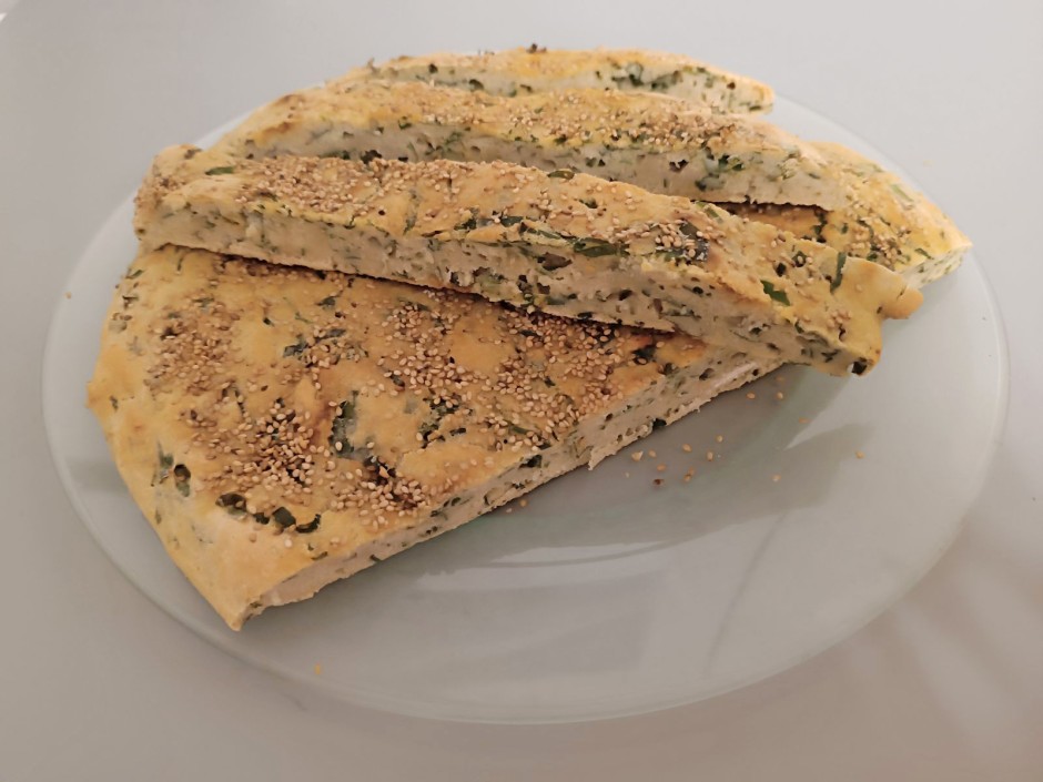 Bärlauch-Fladenbrot