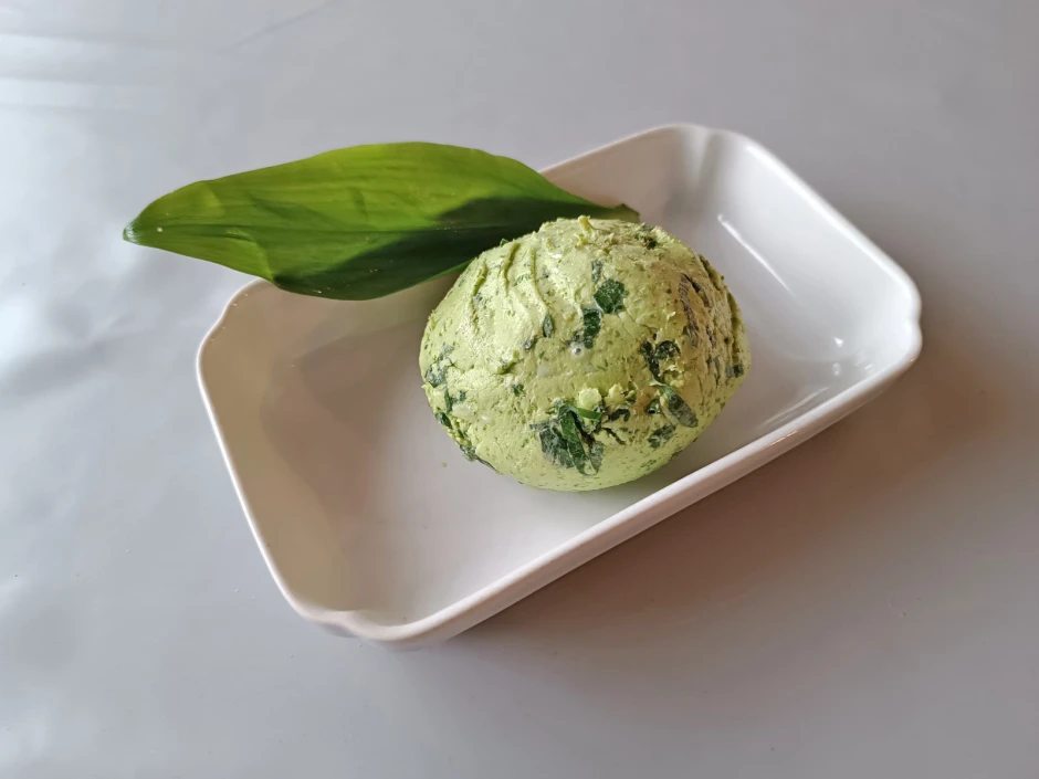 Bärlauchbutter mit Sauerrahm