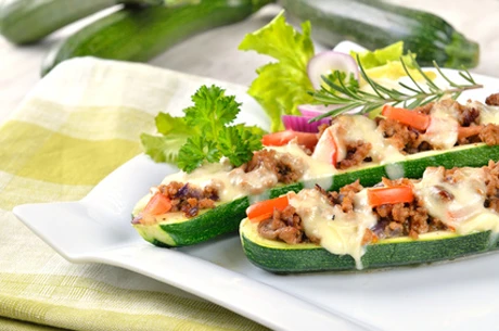 Gef&uuml;llte Zucchini