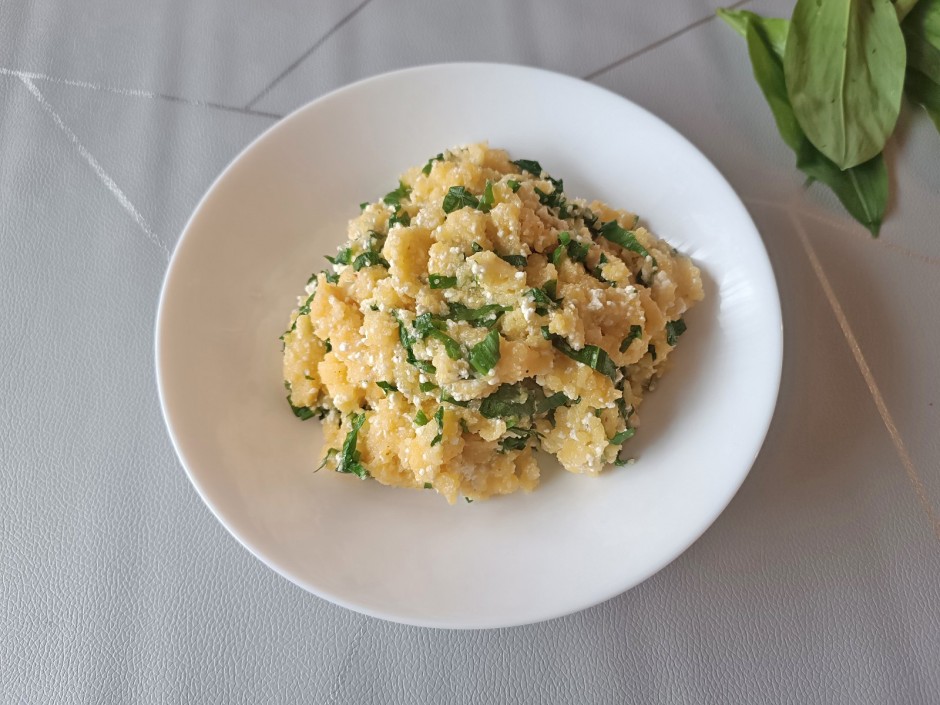 Bärlauchpolenta