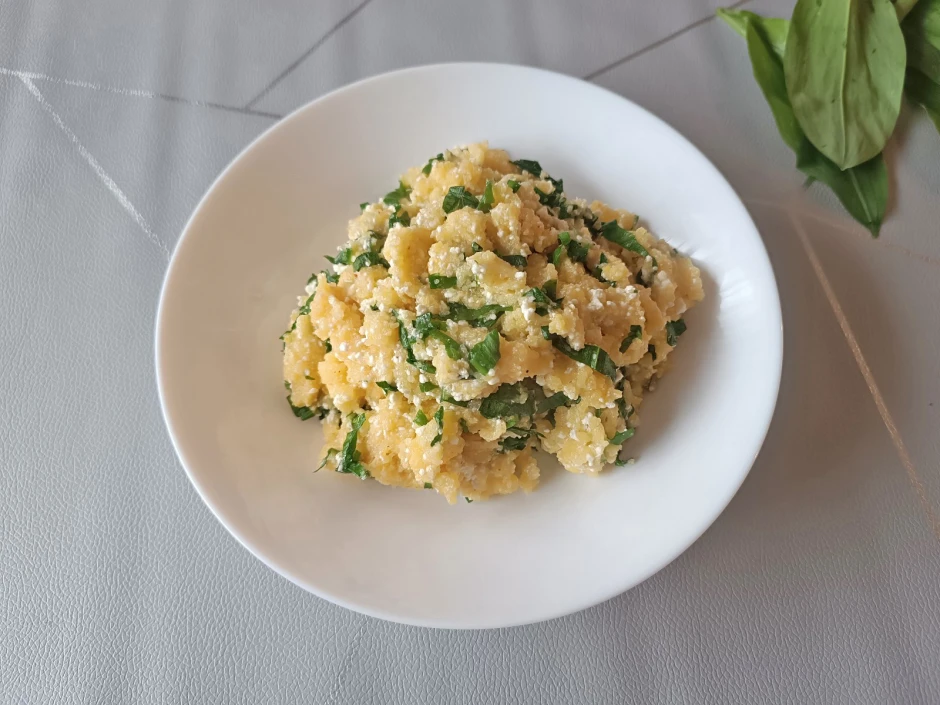 Bärlauchpolenta