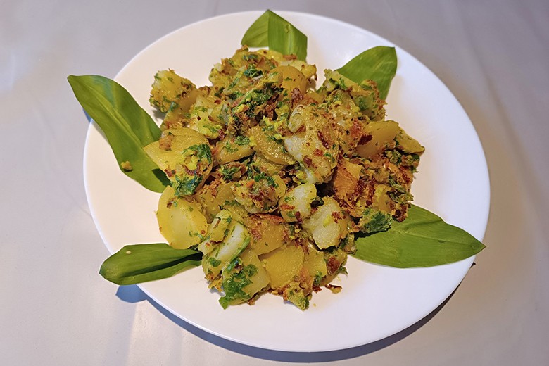 Schnelle Erdäpfelpfanne 
