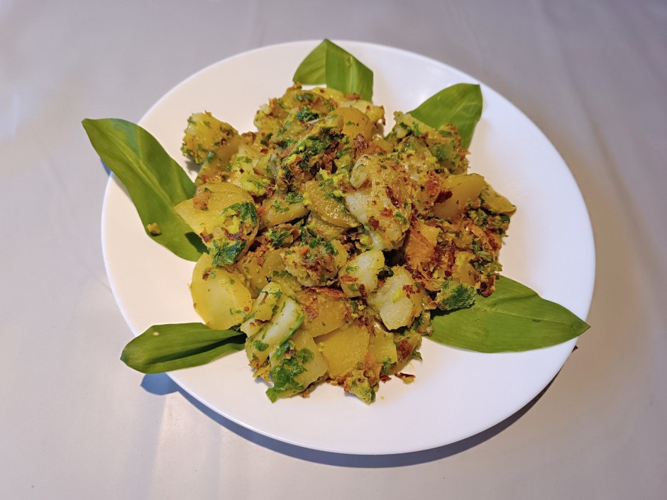 Schnelle Erdäpfelpfanne