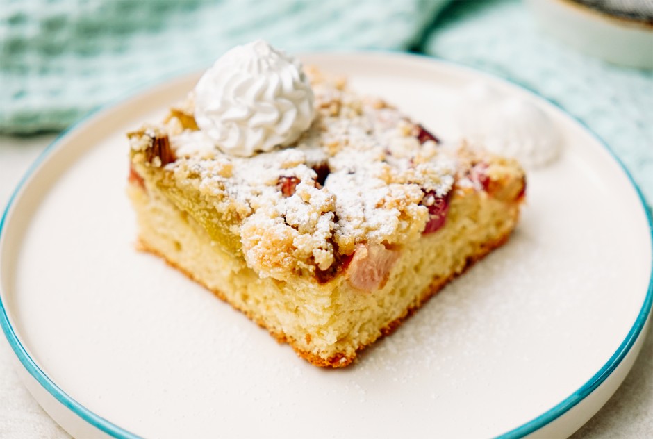 Rhabarber-Streusel-Kuchen